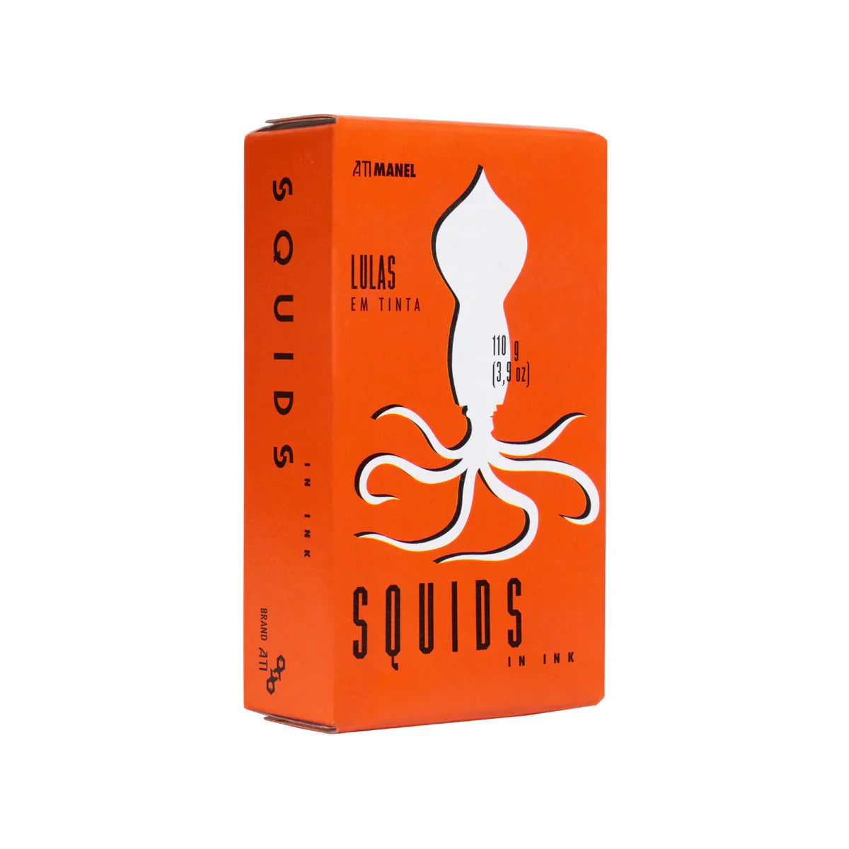 Ati Manel Squids in Ink (110g) - 8ea Case