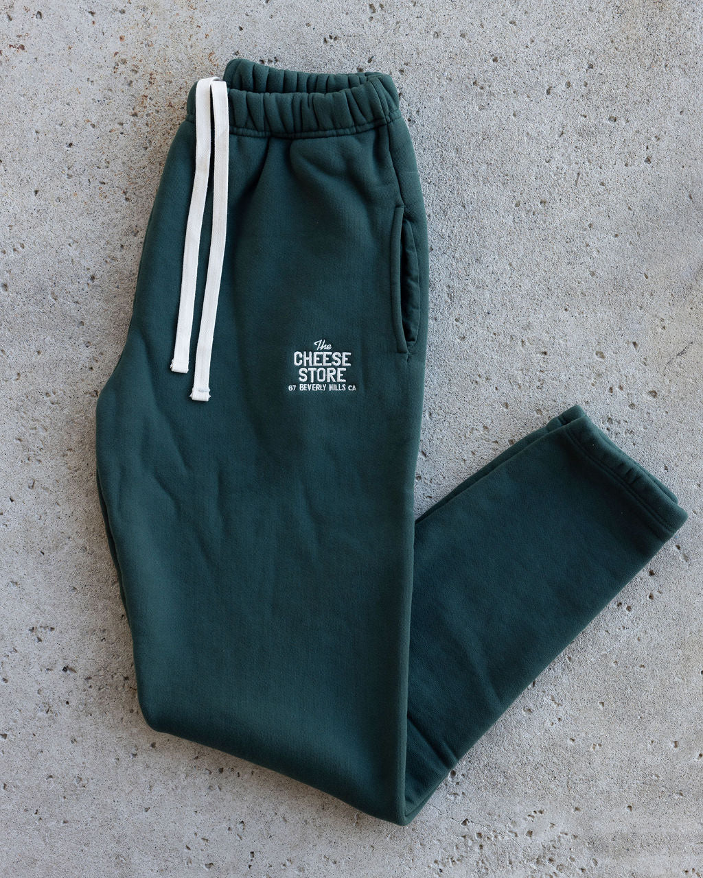Sweatpants Green - The Cheese Store of Beverly Hills