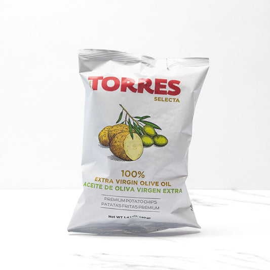 Torres Spanish Potato Chips - Sea Salt & EVOO (50g) - 20ea Case
