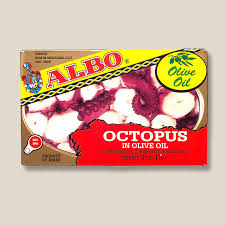Albo Octopus in Olive Oil (116g) - 24ea Case