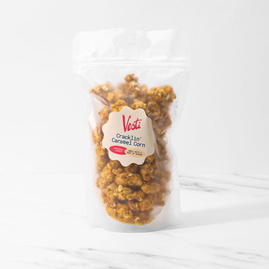 Vesti Cracklin Caramel Corn - 20ea Case