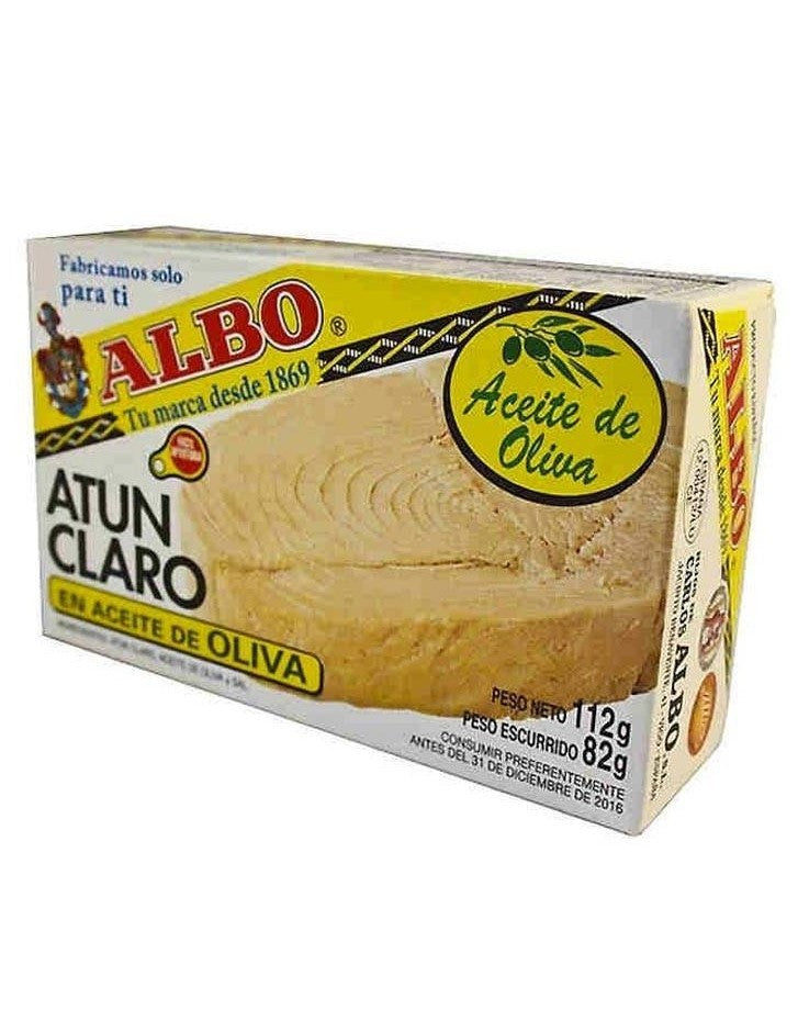 Albo Light Tuna in Olive Oil (112g) - 24ea Case