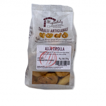 Allegrinitaly Taralli alla Cipolla (200g) - 20ea Case