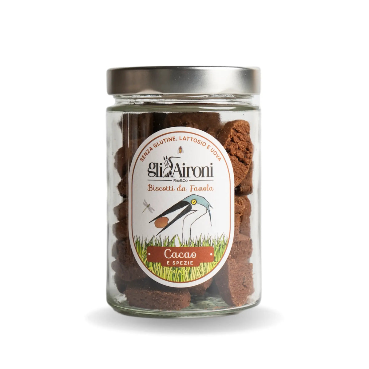 Biscotti Riso Cacao E Spezie Vaso (200g)