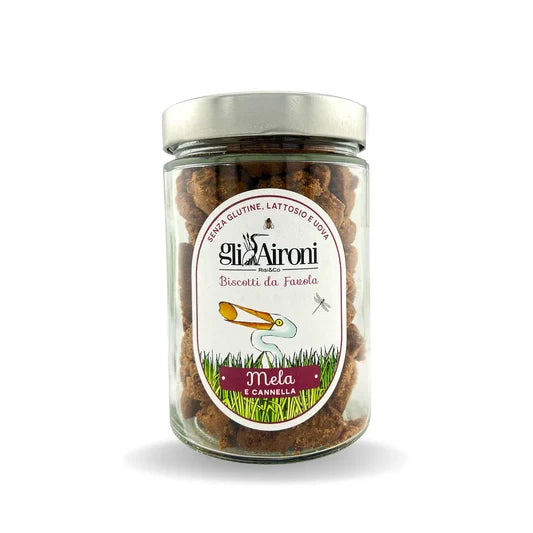 Biscotti Riso Mela Cannella Vaso (200g)