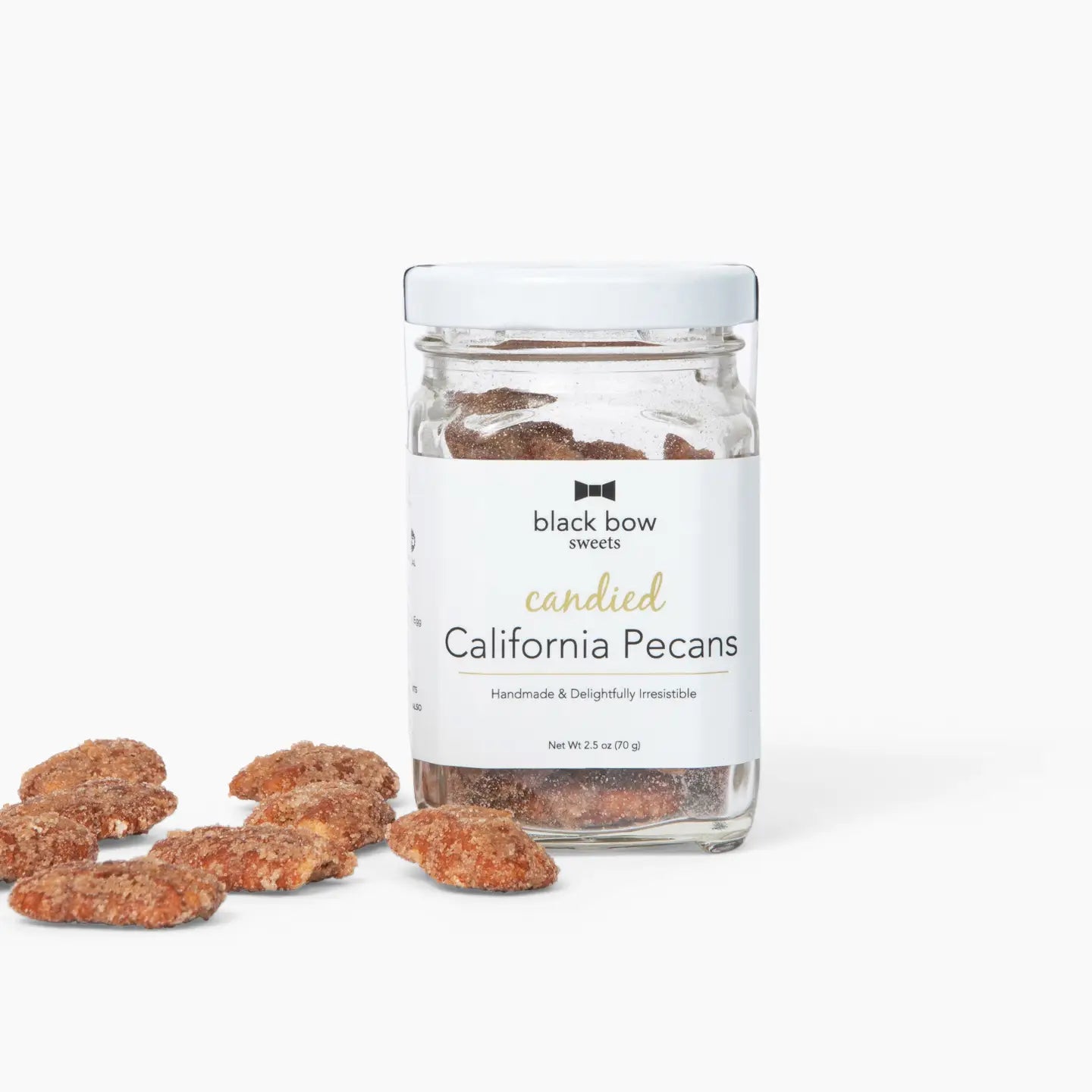 Black Bow Candied Pecans (70g) - 12ea Case