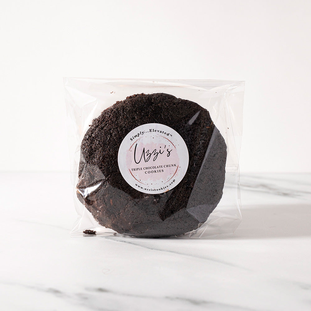 Uzzi's Triple Chocolate Chunk cookie