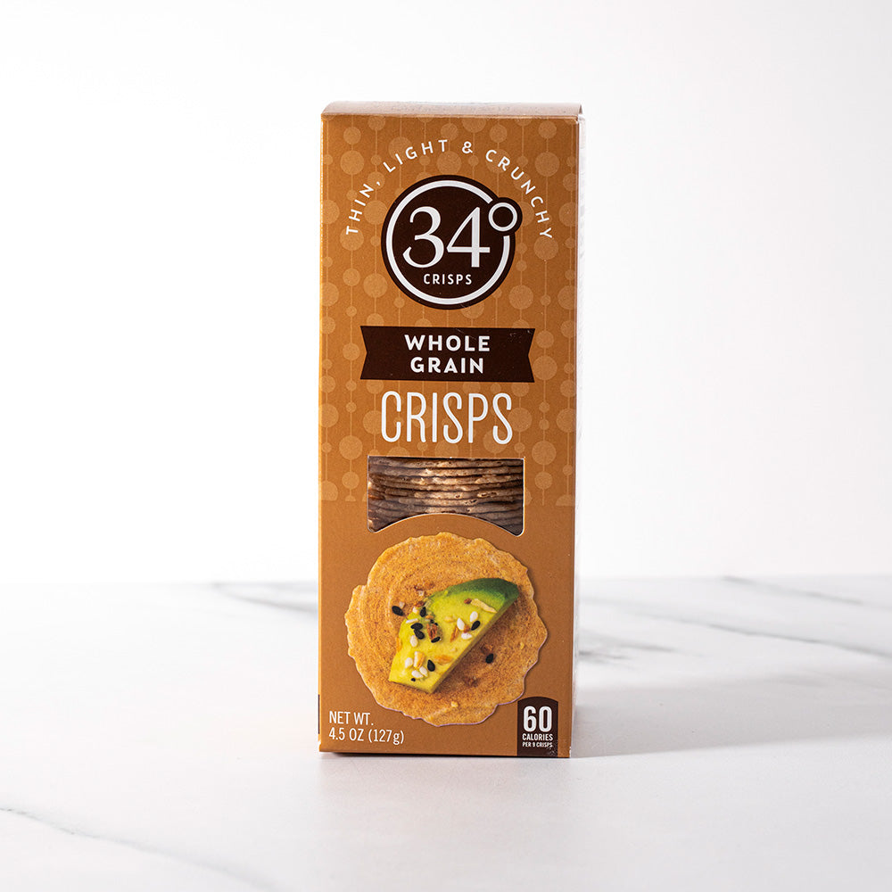 34 Degrees Whole Grain Crisps (127g) - 12ea Case