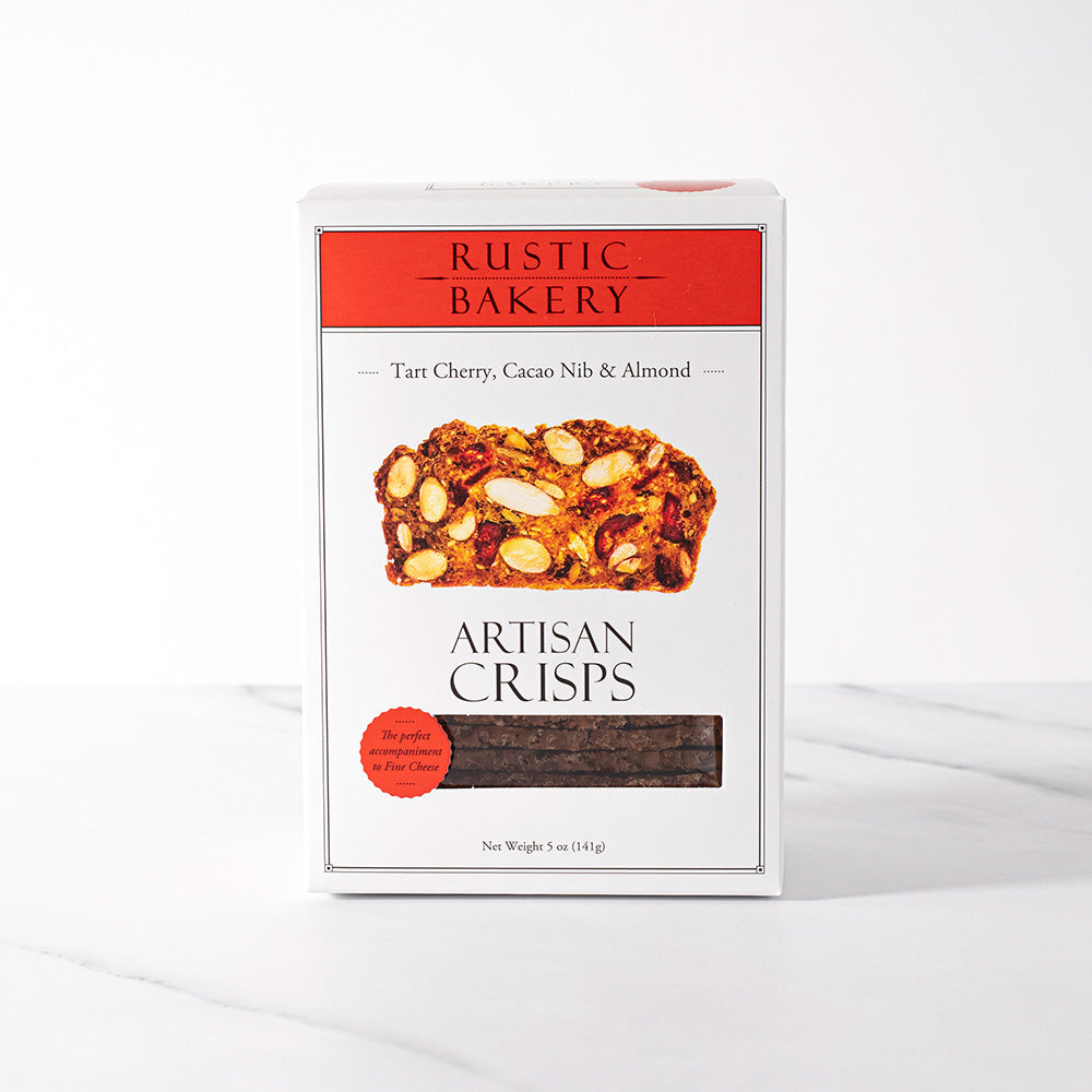 Rustic Bakery Cherry, Cacao and Almond Crisps (5oz) - 12ea