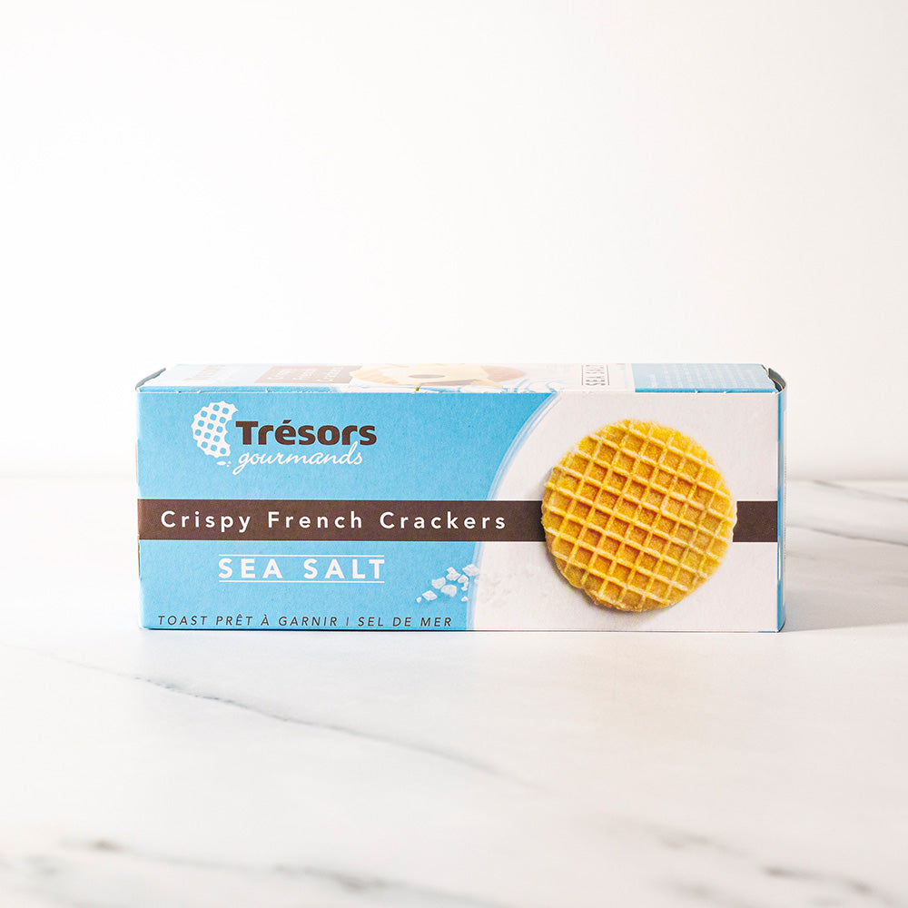 Tresors Gourmands Sea Salt Crispy French Crackers