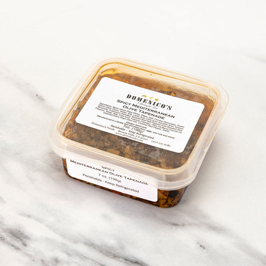 Domenico's Spicy Mediterranean Olive Tapenade (7oz)