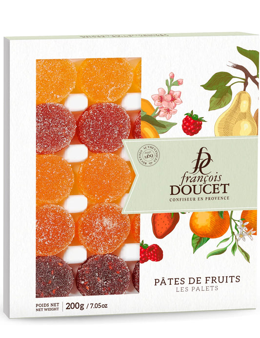 Francois Doucet Pates de Fruits - Strawberry & Apricot Box (200g)