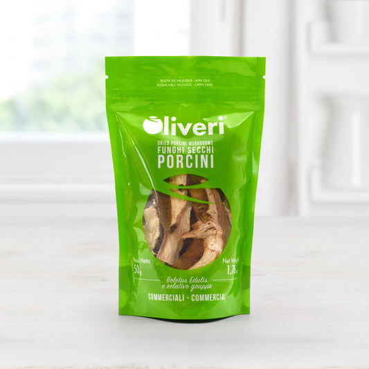 Oliveri, Dried Porcini Mushroom, 50g Bag