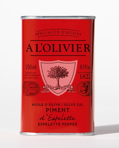 Espelette Chilli Aromatic Olive Oil (250ml) - 6ea Case
