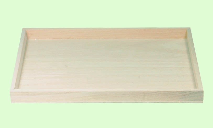 BALSA TRAY 15.625X9X1 (Small) - 40ea Case