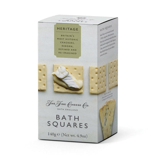 The Fine Cheese Company Bath Squares Crackers (140g) - 6ea Case