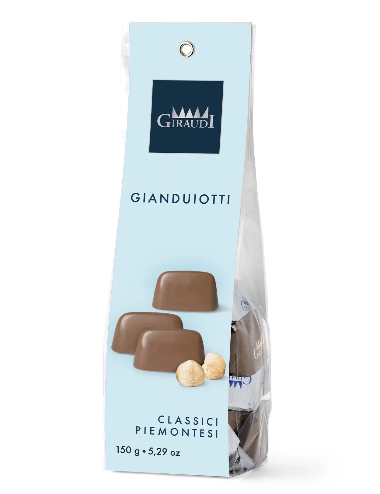 Giraudi Assorted Dark and Milk Chocolate with Hazelnuts (150g) - 12ea Case