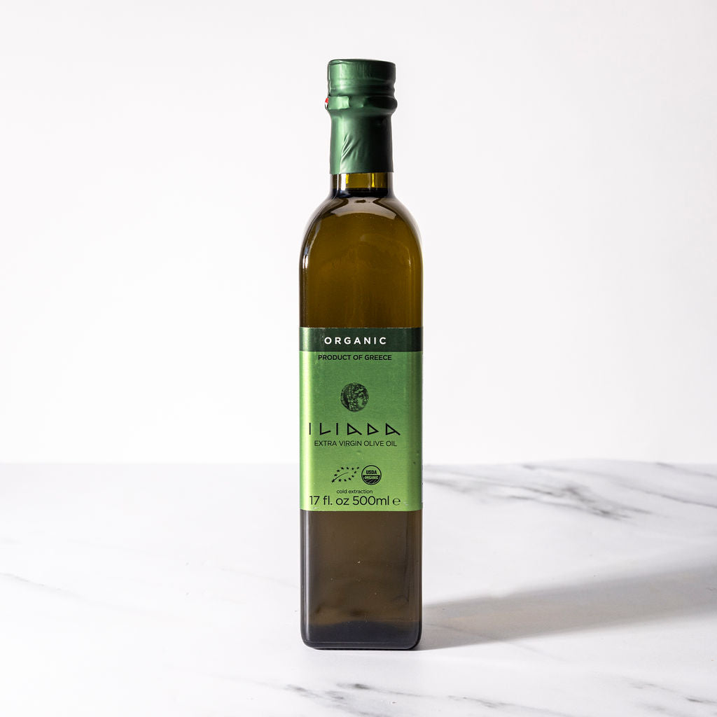 ILiada Organic Extra Virgin Olive Oil (17oz) - 12ea Case