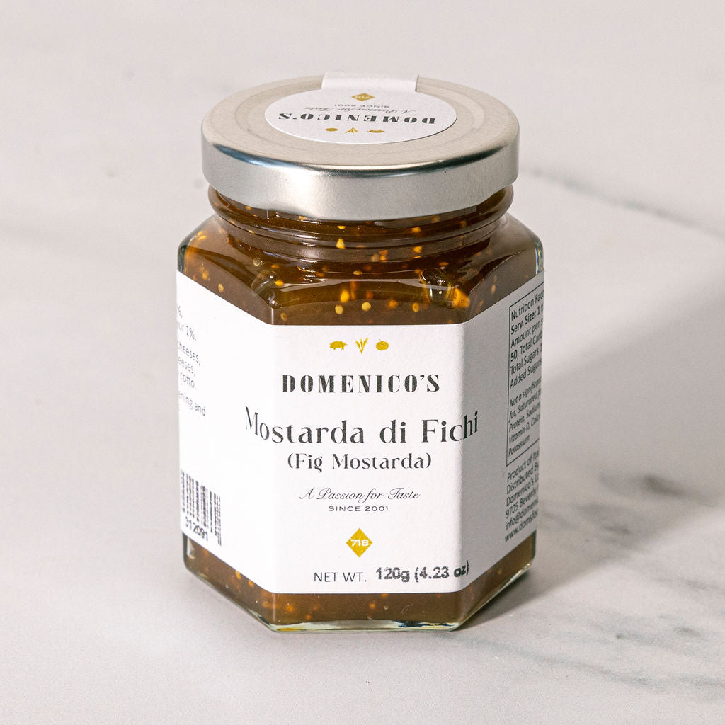 Domenico's Mostarda di Fichi - Fig Mostarda (120g) - Case