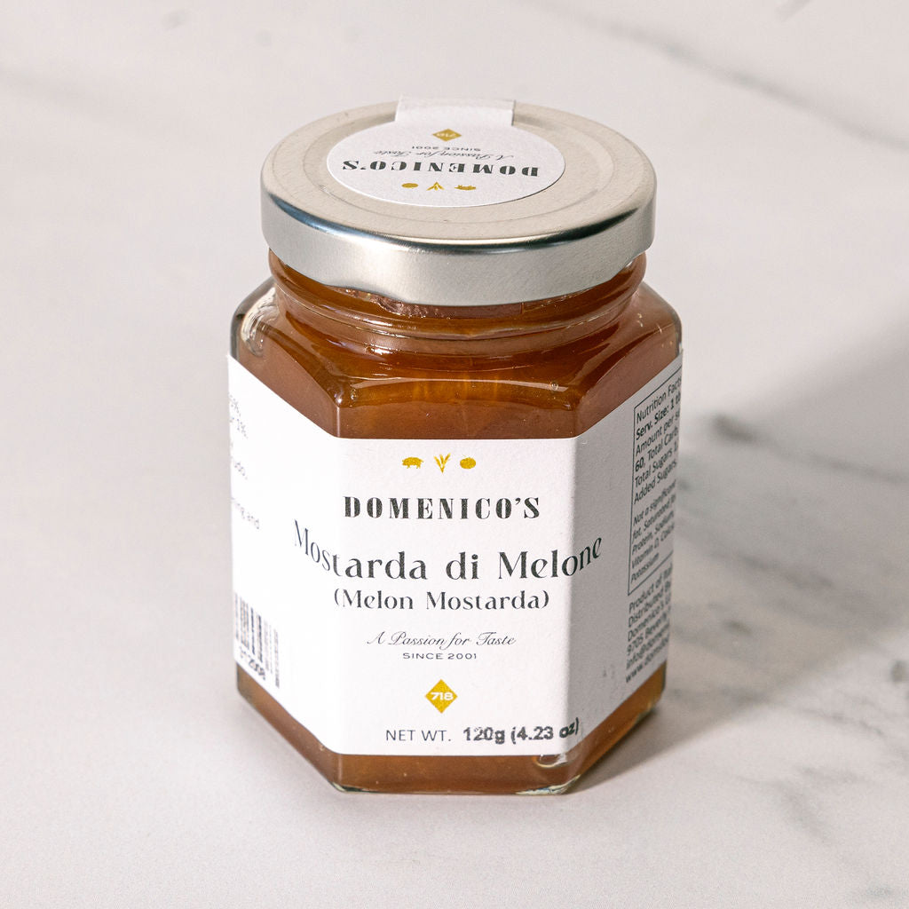 Domenico's Mostarda di Melone - Melon Mostarda (120g) - 6ea Case