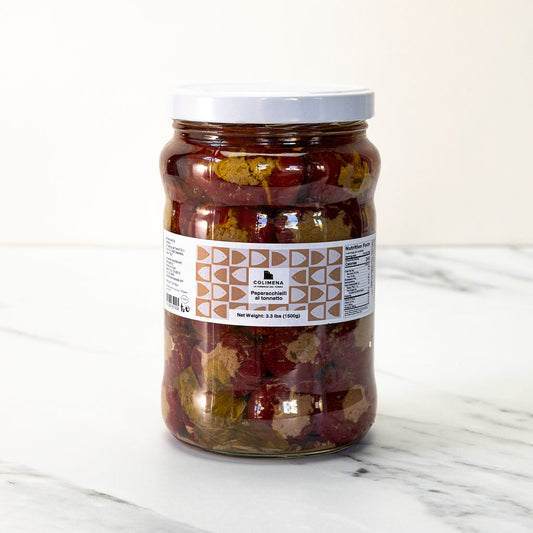 Colimena - Paparacchielli al Tonnotte (Stuffed Tuna Peppers) 1500g Jar