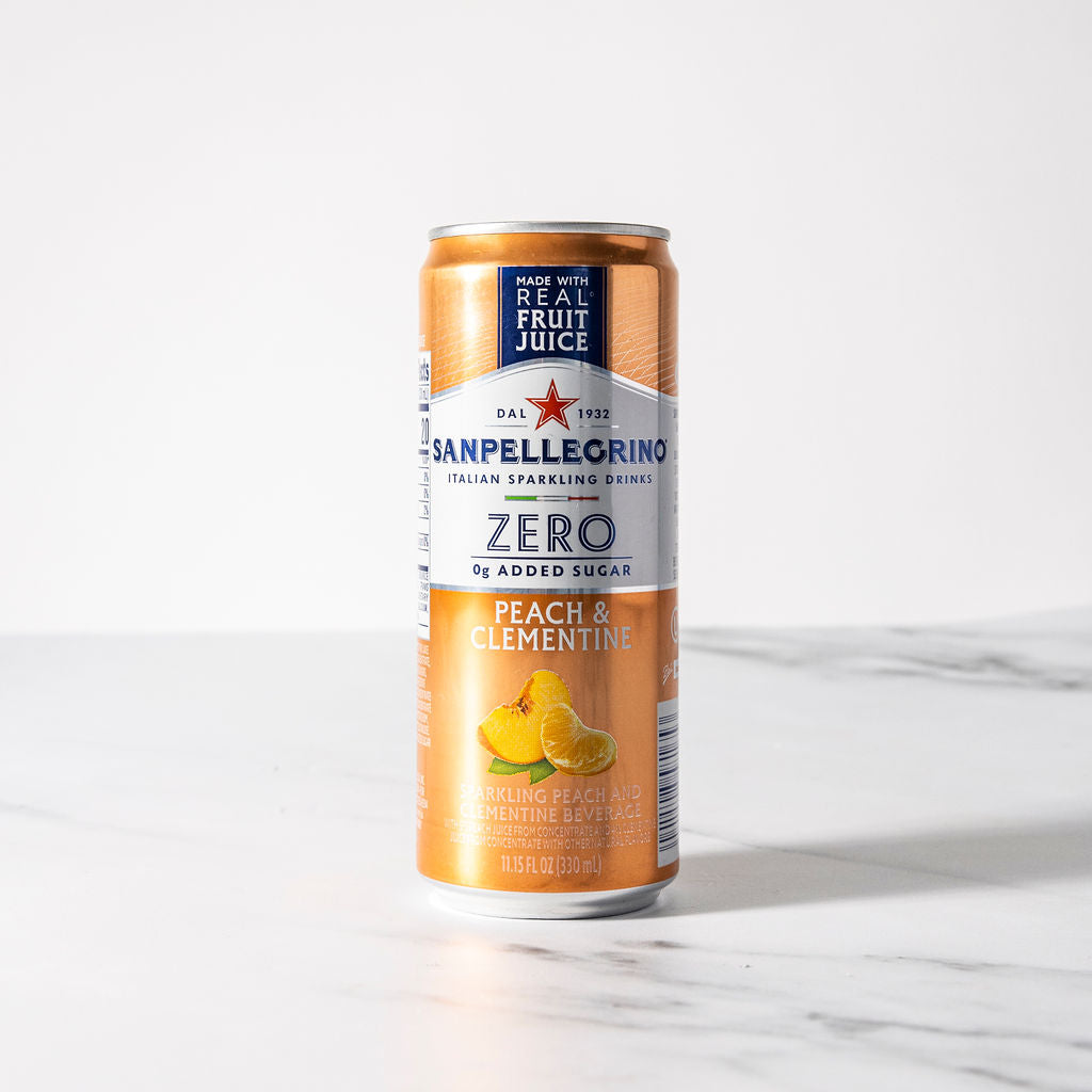 Pellegrino Zero Peach and Clementine (330ml)