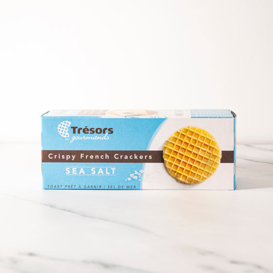 Tresors Crispy Sea Salt Crackers (3.3oz)