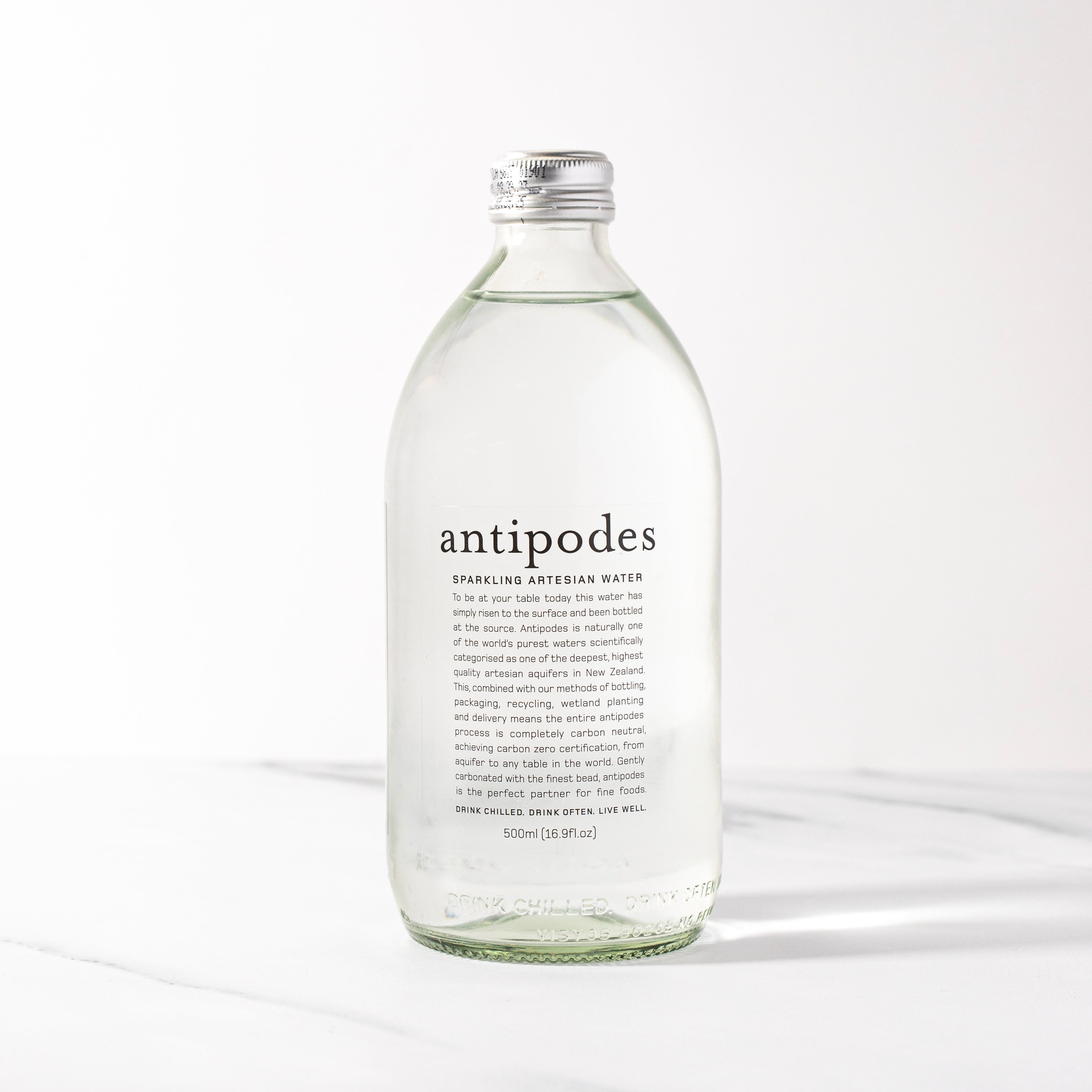 Antipodes Sparkling Water (500ml) – The Cheese Store of Beverly Hills ...
