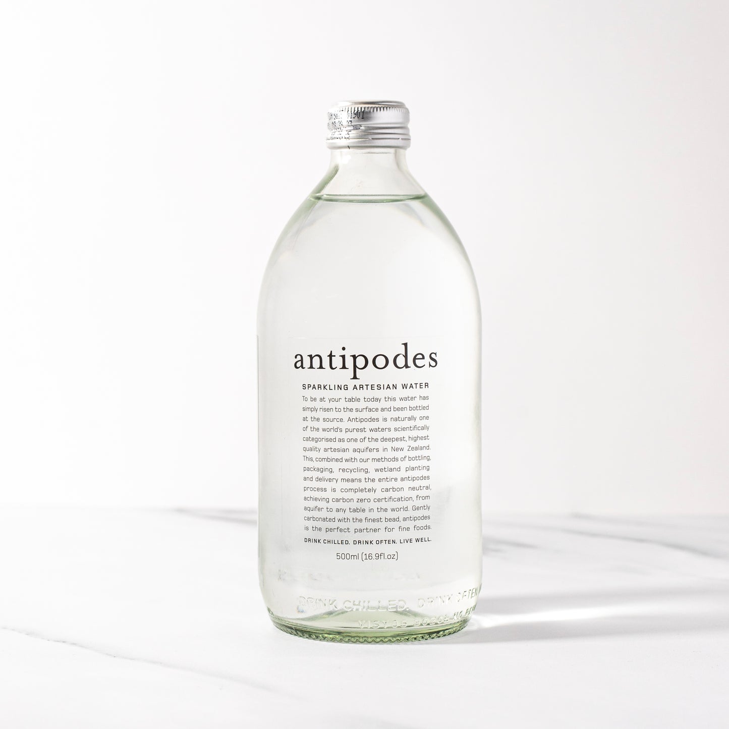 Antipodes Sparkling Water, 500ml