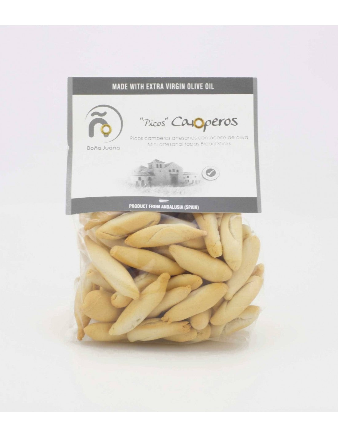 "Picos" Mini Breadsticks with Extra Olive Oil (250g) - 12ea Case