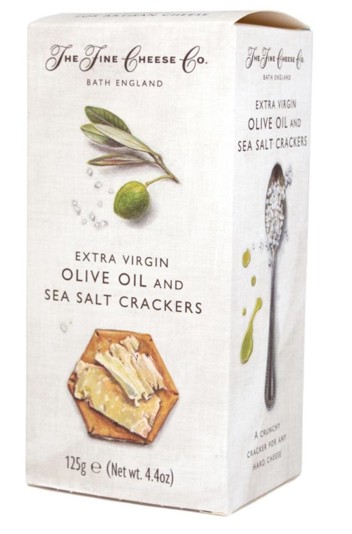 The Fine Cheese Company - Olive Oil and Sea Salt Crackers (4.4oz)