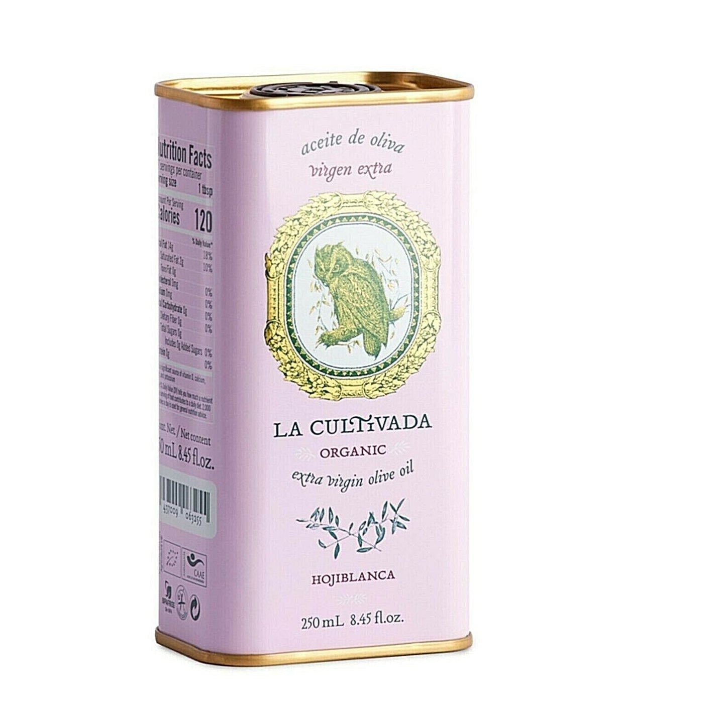Hojiblanca Extra Virgin Olive Oil Tin (8.45oz) - 12ea Case