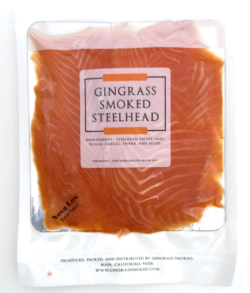 Gingrass Smoked Steelhead (8oz)
