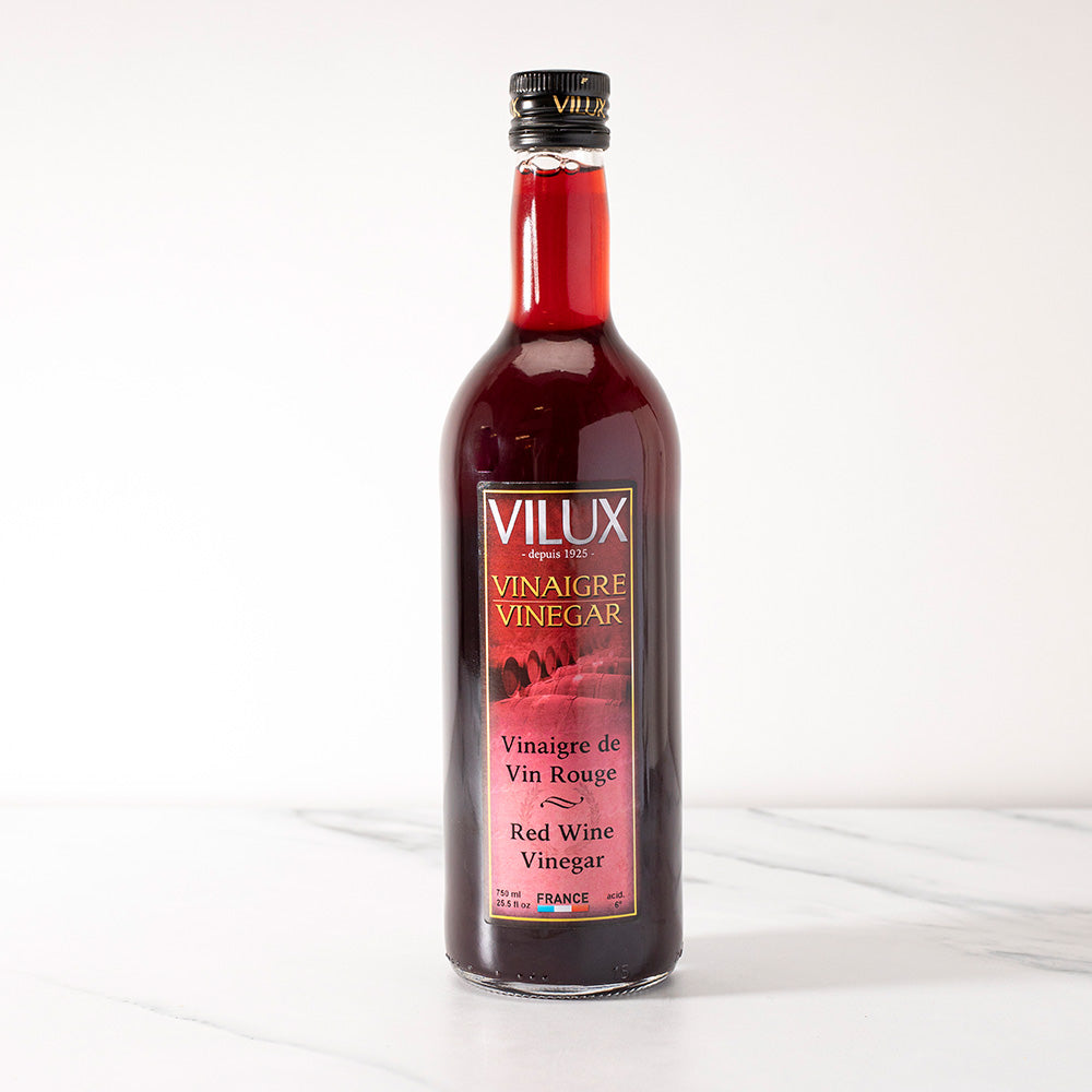 750ml bottle of Vilux Red Wine Vinegar