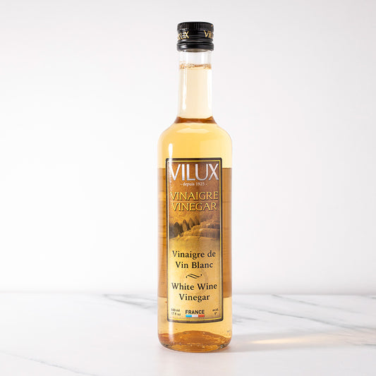 500ml bottle of Vilux White Wine Vinegar