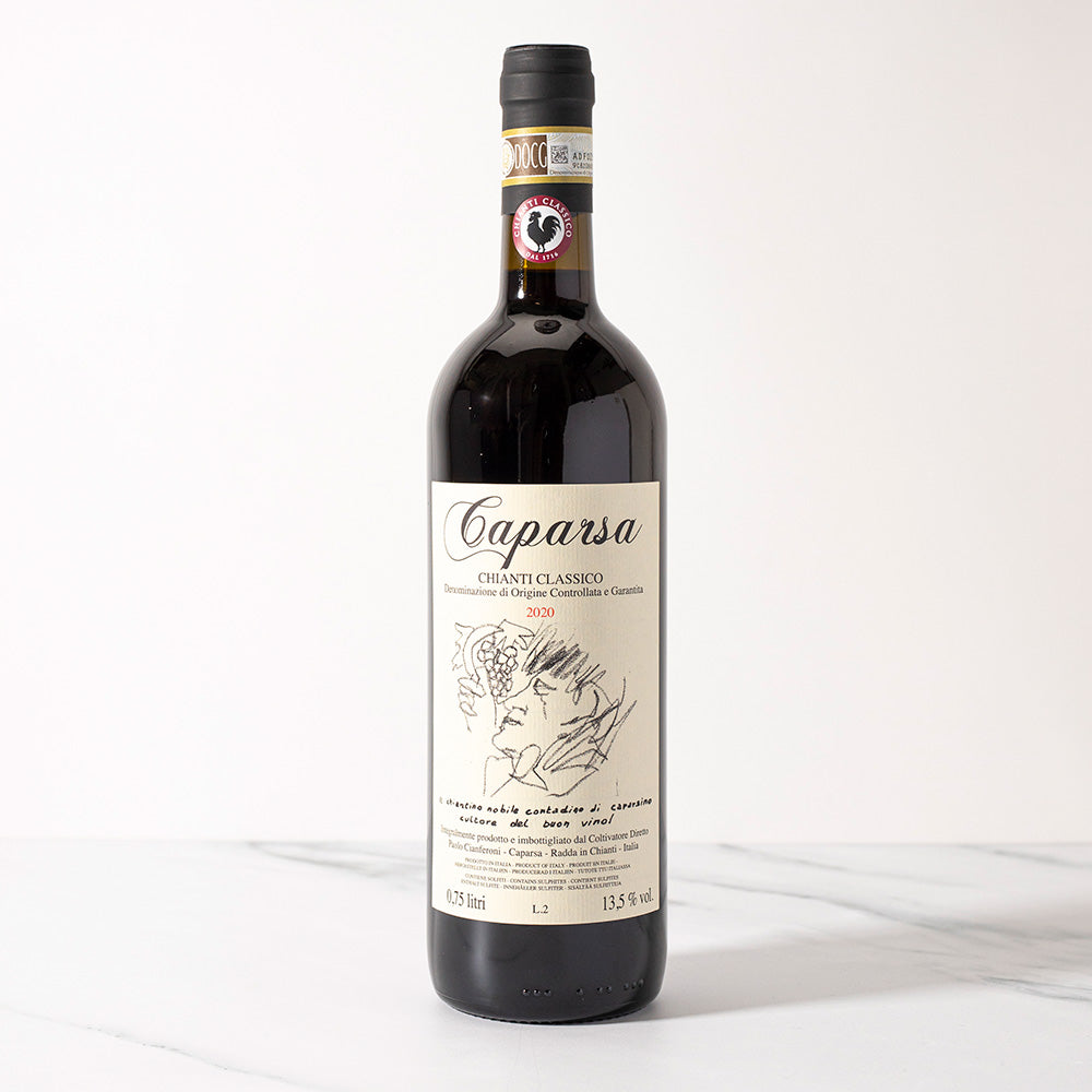 Bottle of Caparsa Chianti Classico Wine