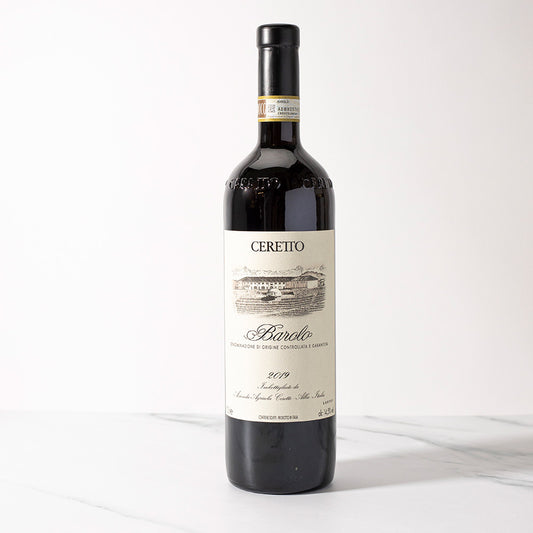 Bottle of Ceretto Barolo 2019