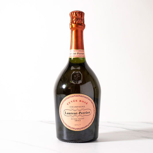 Bottle of Laurent Perrier Cuvee Rose