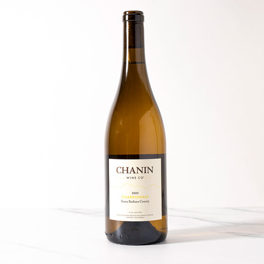 Bottle of Chanin Wine Company Chardonnay 2022 Santa Barbara County