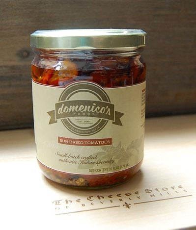 Jar with sun-dried tomatoes